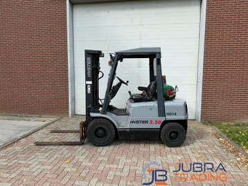 Hyster H2.50XM LPG Heftruck | 2003 | 14390U | 2.5T | ±4.5M, 2000 tot 3000 kg, LPG, Heftruck, Hyster 