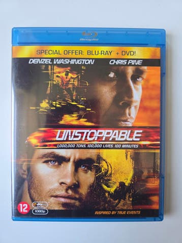 UNSTOPPABLE (BLURAY), Verzenden, Gebruikt
