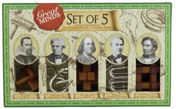 Asmodee puzzelset - Great Minds 5-d van €16,99 voor €8,50, Ophalen of Verzenden, Nieuw