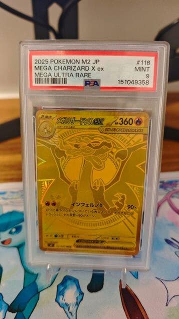 Pokémon - 1 Graded card - Charizard #116 Foil, Full art -, Nieuw