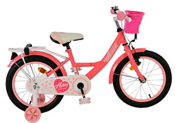 Volare Ashley Kinderfiets - Meisjes - 16 inch - Roze Rood, Verzenden, Nieuw, 16 inch