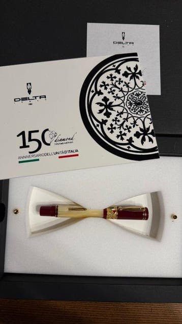 Delta - 150 Anniversario dellUnita dItalia Diamond, Verzamelen, Pennenverzamelingen, Nieuw