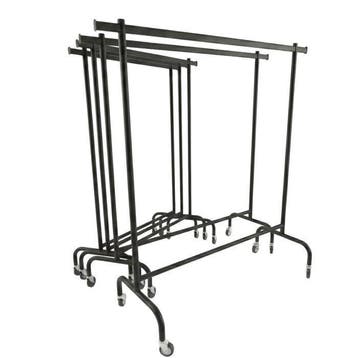 Kledingrek op wielen zwart XXL | 200 kg | 109,95 euro, Ophalen of Verzenden