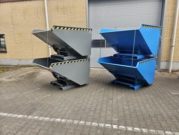 Kiepbak kantelbak spanenbak heftruck 1700 liter nieuw, Voorzetapparatuur