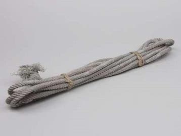 Jute Touw Xtra Dik Grijs 10 mm 5 meter, Ophalen of Verzenden, Nieuw