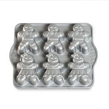 Nordic Ware Gingerbread Mini Bakvorm, Verzenden, Nieuw