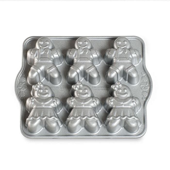 Nordic Ware Gingerbread Mini Bakvorm, Hobby en Vrije tijd, Taarten en Cupcakes maken, Nieuw, Verzenden
