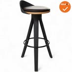 Barkruk BW - Zwart kunstleer (Krukken), Werkplek, Ophalen of Verzenden, Nieuw zonder verpakking, Overige typen