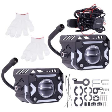 80W 12V motorfiets LED extra lamp IP67 voor ATV Pick-up S..., Verzenden, Nieuw