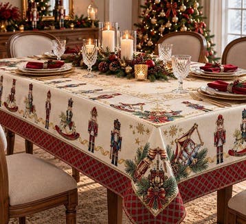 De Winterparade - Tafelkleed - 230 cm - 130 cm, Diversen, Nieuw