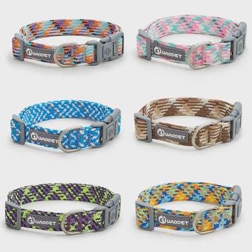 Verstelbare Hondenhalsband - Reflecterend Nylon, Ademend & D, Verzenden, Nieuw