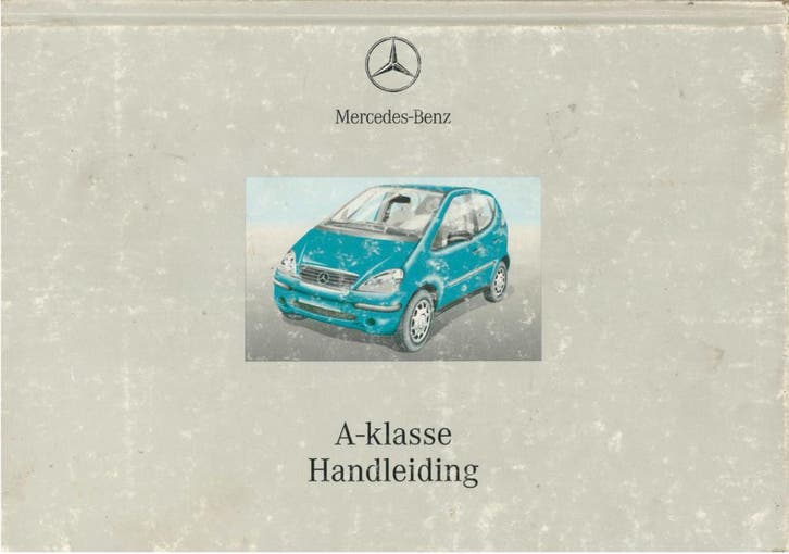 2001 MERCEDES BENZ A KLASSE W168 HANDLEIDING INSTRUCTIEBOEK, Auto diversen, Handleidingen en Instructieboekjes, Verzenden
