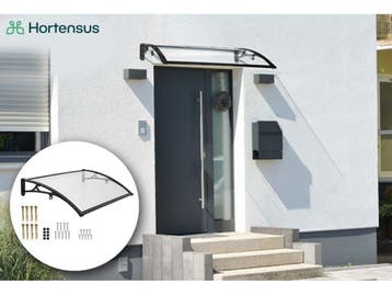 Hortensus Deurluifel - Polycarbonaat & Aluminium - 100 x 60, Verzenden, Nieuw