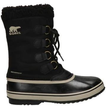 Sorel Pac Nylon snowboots voor heren in het Zwart, Verzenden, Nieuw, Zwart, Sorel