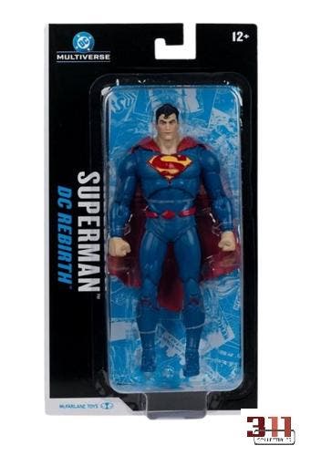 McFarlane Toys - DC Multiverse - Superman - (Rebirth,, Verzamelen, Poppetjes en Figuurtjes, Verzenden, Nieuw
