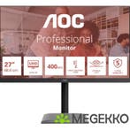 AOC Professional U27E4CV 27  4K IPS Monitor, Verzenden, Nieuw, AOC