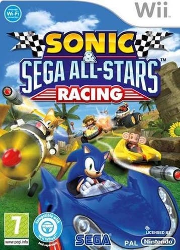 Sonic & Sega All Stars Racing (Wii Games), Ophalen of Verzenden, Zo goed als nieuw