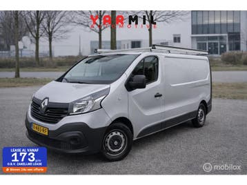Zakelijke lease - Renault Trafic bestel 1.6 dCi T29 L2H1, Gebruikt, Euro 6, Handgeschakeld, Parkeerassistent