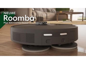 iRobot Roomba 405 Combo Plus - Robotstofzuiger - 7000 Pa, Verzenden, Nieuw
