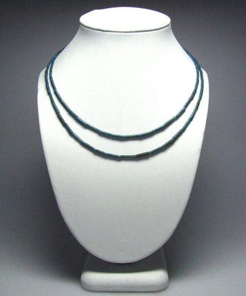 Oud-Egyptisch Faience Twee droomachtige Egyptische, Verzamelen