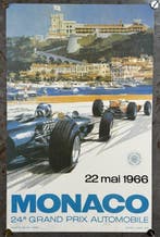 Michael Turner - Grand Prix d’Europe Monaco 1966 | Editions, Antiek en Kunst