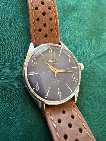 Atlantic - 1966 - Zonder minimumprijs - Heren - 1960-1969, Sieraden, Tassen en Uiterlijk, Horloges | Heren, Nieuw