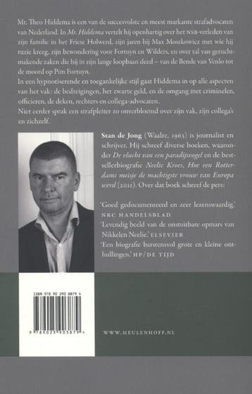 Mr. Hiddema 9789029088794 Stan de Jong, Boeken, Verzenden, Gelezen, Stan de Jong