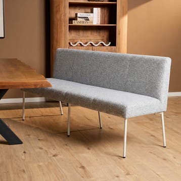 Eetkamerbank Riff Beige 200 cm | Starfurn, Ophalen of Verzenden, Nieuw