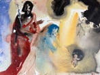 Salvador Dali (1904-1989) - Sans Titre, Antiek en Kunst