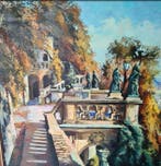 Richard Taubenek (1940-2009) - voor kasteel in Praag