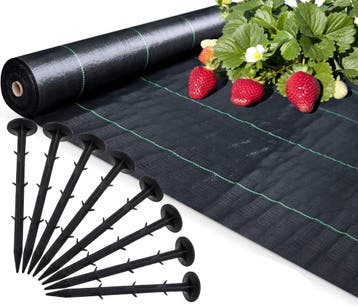 Anti-worteldoek 1,1x50m + 50 Pinnen | Retourdeal 33% Korting, Tuin en Terras, Overige Tuin en Terras, Ophalen of Verzenden, Zo goed als nieuw
