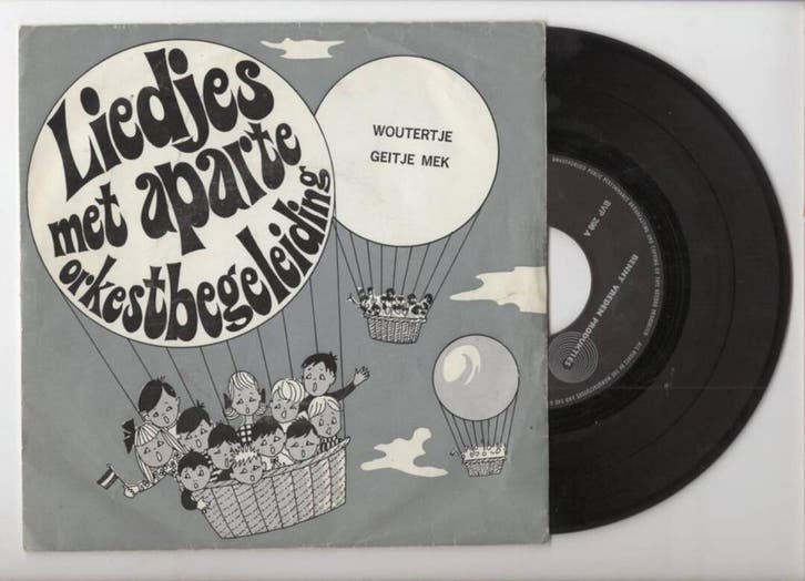 Onbekende Artiest – Woutertje / Geitje Mek (1-7-Vinyl-Singl, Cd's en Dvd's, Vinyl Singles, Ophalen of Verzenden