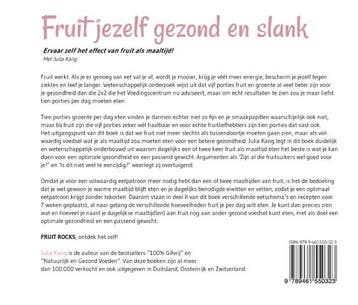 Fruit jezelf gezond en slank 9789461550323 Julia Kang, Boeken, Verzenden, Gelezen, Julia Kang