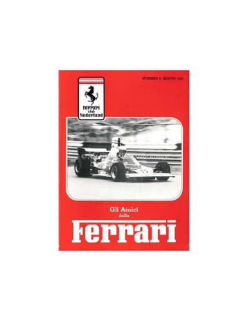 1983 FERRARI GLI AMICI DELLA MAGAZINE 3 NEDERLANDS, Nieuw, Ferrari, Author