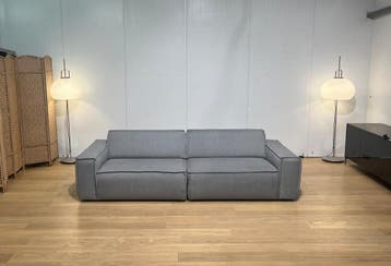 ZGAN Fest Amsterdam 3-Zits Bank Kvadrat Grijs, Design Bankstellen Fest Amsterdam, 250 tot 300 cm, 100 tot 125 cm, Driepersoons
