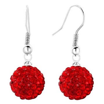 Fako Bijoux - Oorbellen - Disco Dots - Hanger - Rood, Sieraden, Tassen en Uiterlijk, Verzenden, Nieuw
