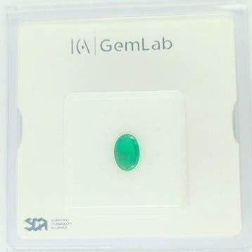 Zonder minimumprijs - 1 pcs Groen Smaragd - 3.02 ct -, Nieuw