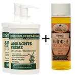 2x Ambachtscreme 1000ml + 1x  Vitamine E Huidolie 200ml, Verzenden, Nieuw