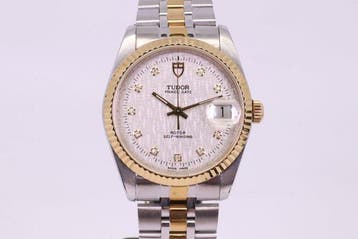Tudor - Prince Date - Zonder minimumprijs - 74033 | Silver