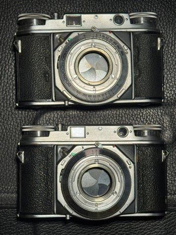 Voigtländer 2x Prominent I with leather cases Analoge camera, Nieuw