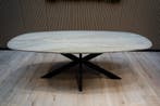 Mediterraneo Eetkametafel  Deens Ovaal (105x220 cm), Nieuw