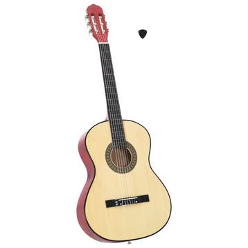 vidaXL Gitaar klassiek beginner 4/4 39 lindenhout, Verzenden, Nieuw