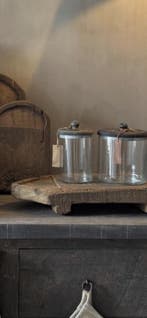 Aura Peeperkorn glazen voorraadpot 10 x 15 cm, Ophalen of Verzenden, Nieuw