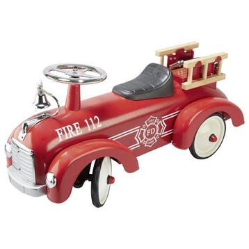Retro Loopauto Brandweer (Kinderen, Loopauto'), Ophalen of Verzenden, Nieuw