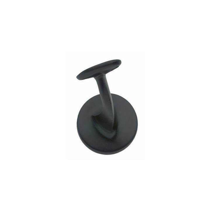 Trapleuning houder vlak zadel blind mat zwart - Intersteel, Doe-het-zelf en Verbouw, Hang- en Sluitwerk, Overige typen, Nieuw