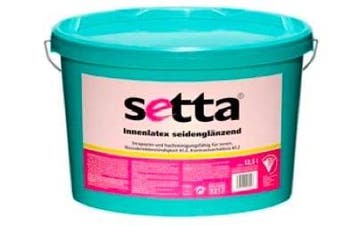Setta Binnenlatex Zijdeglans - donkere kleur - 12,5 liter, Overige kleuren, Nieuw, Ophalen of Verzenden, Verf