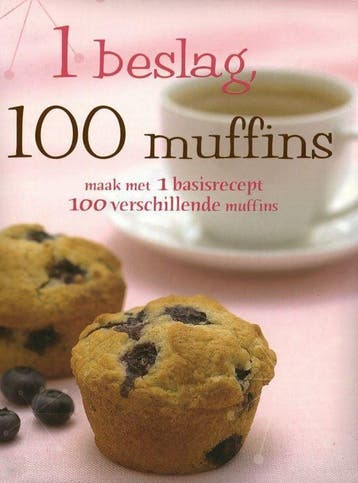 1 Beslag 100 Muffins, Boeken, Kookboeken, Verzenden, Gelezen