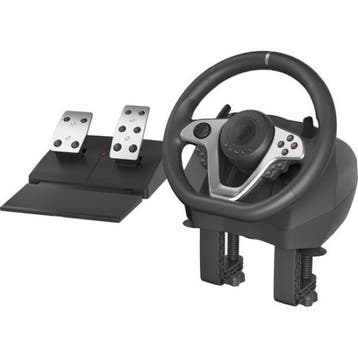 Genesis Seaborg 400 - Zwart / Zilver - Racestuur - PS4, PS3,, Ophalen of Verzenden, Zo goed als nieuw, PlayStation 4