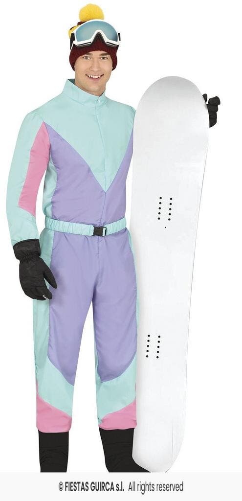 Party Ski Overall Pastel Heren, Kleding | Heren, Carnavalskleding en Feestkleding, Nieuw, Ophalen of Verzenden