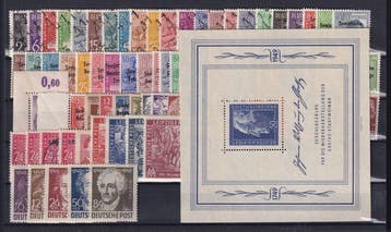 Geallieerde bezetting - Duitsland (Sovjet-zone) 1948/1949 -, Gestempeld